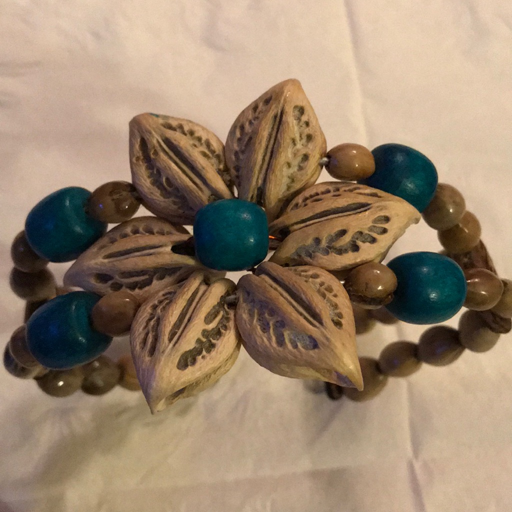 Vintage Seeds Bracelet Cuff